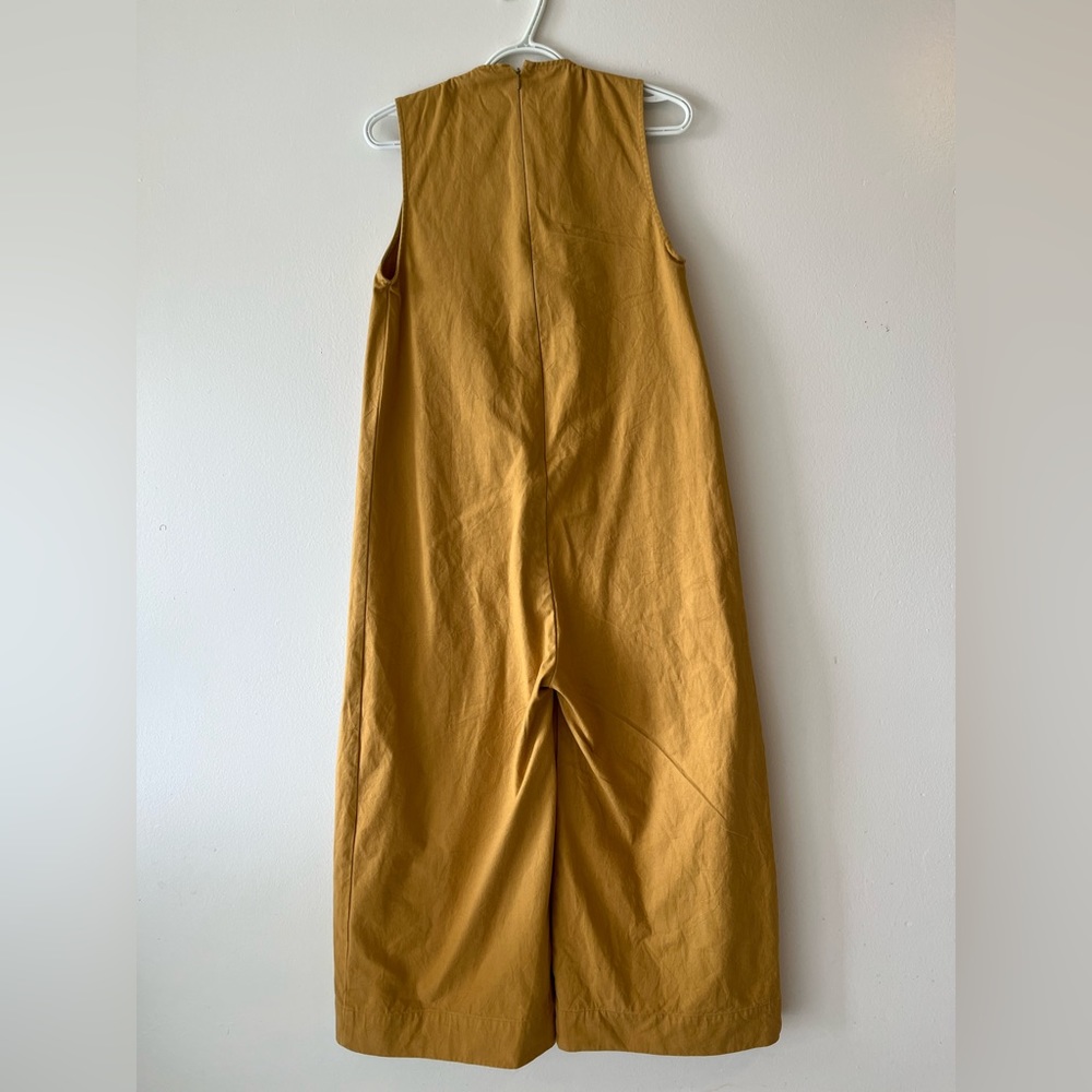 Ilana Kohn Mustard Wide-Leg Sleeveless Jumpsuit - Picture 3 of 12